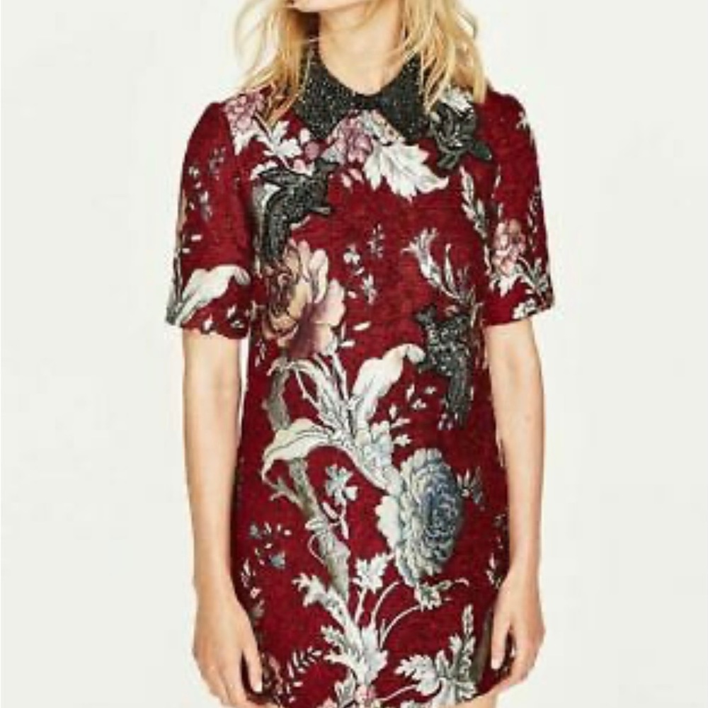 Zara | Jacquard Dress Alexis Rose Schitts Creek